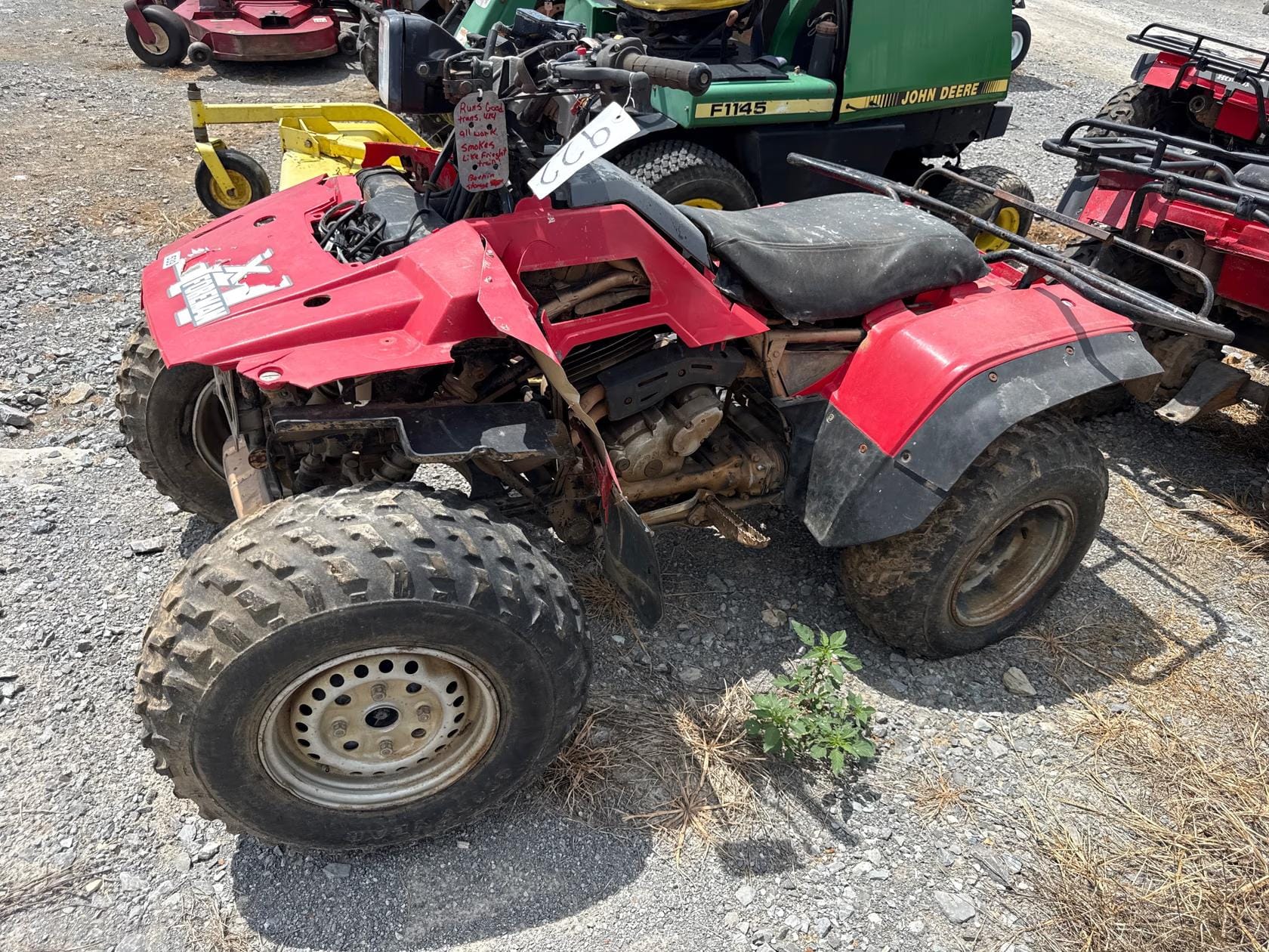Honda Foreman Equipment Image0