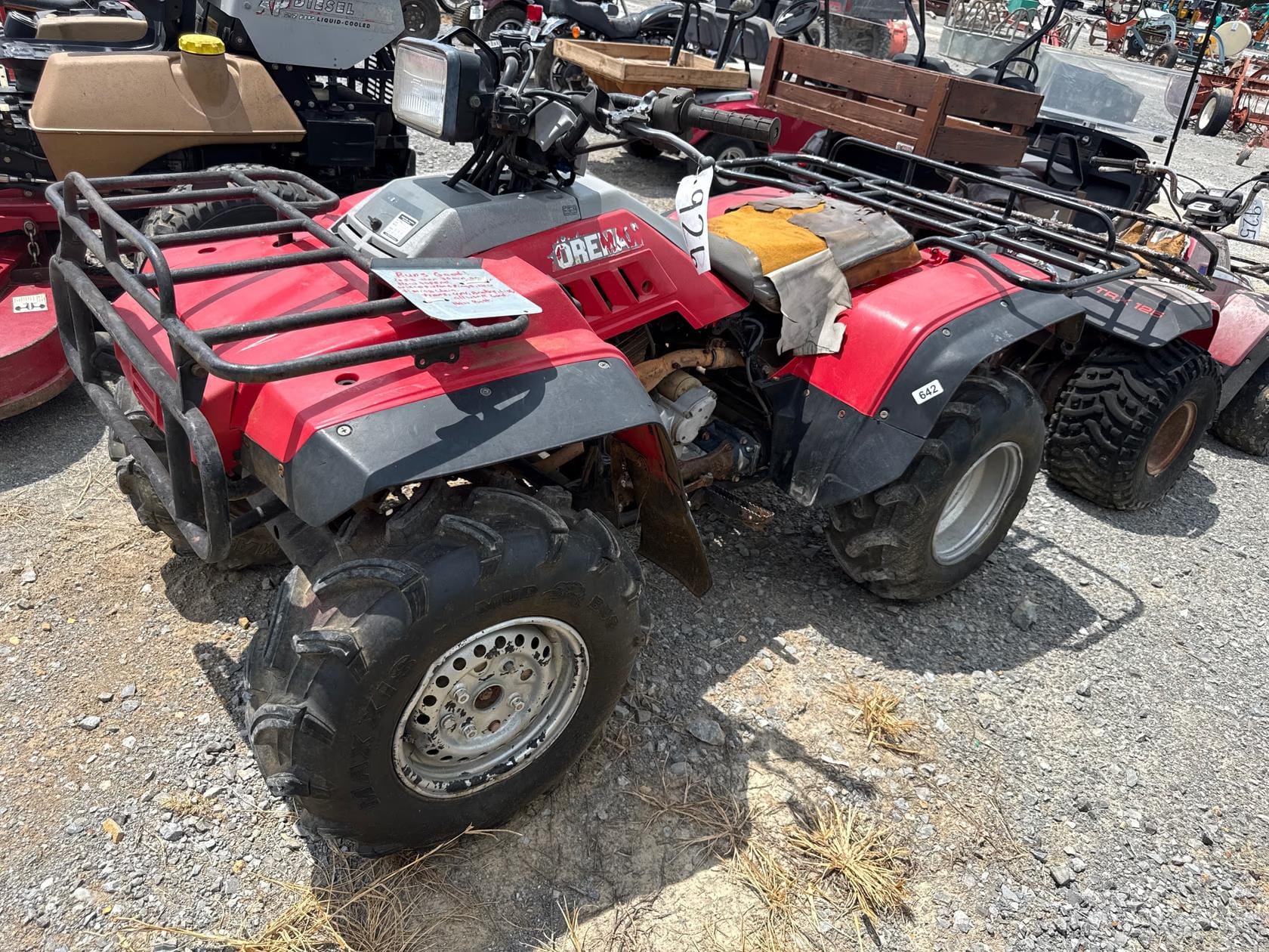 Honda Foreman Equipment Image0