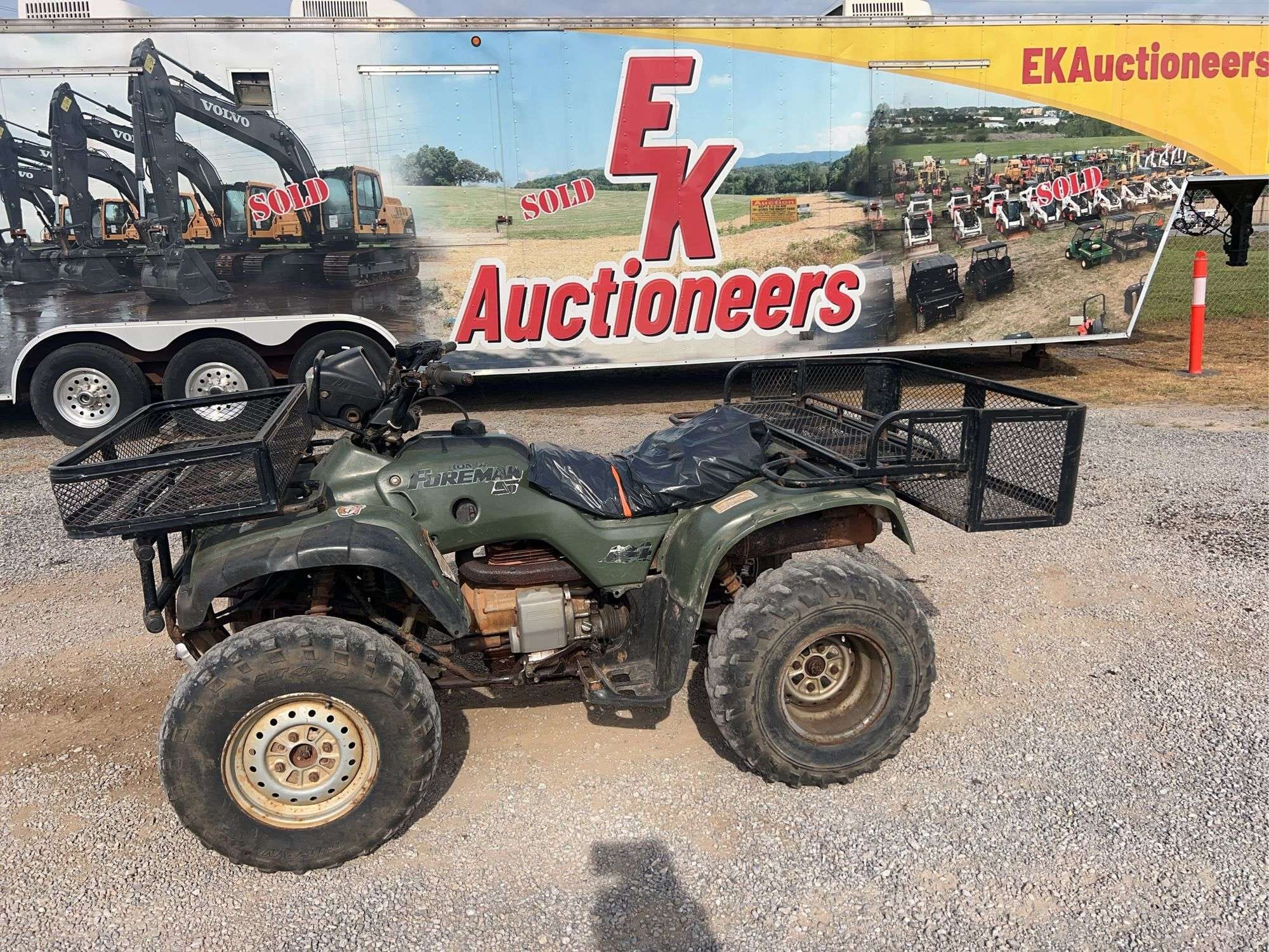 Honda Foreman S Equipment Image0