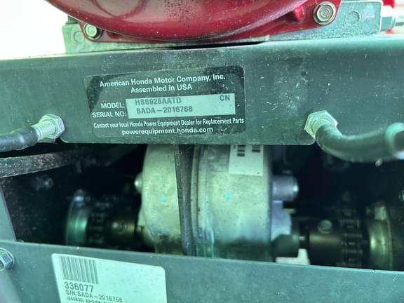 Image of Honda HSS928AATD equipment image 4
