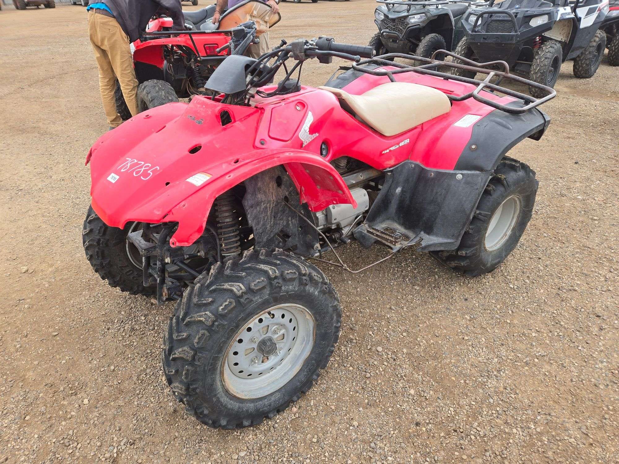 Honda Rancher Equipment Image0