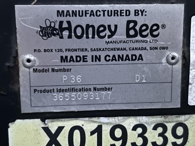 Image of Honey Bee P36 equipment image 1