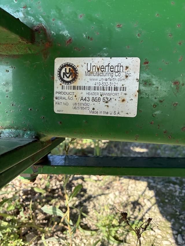 Image of Undetermined Header Trailer equipment image 4