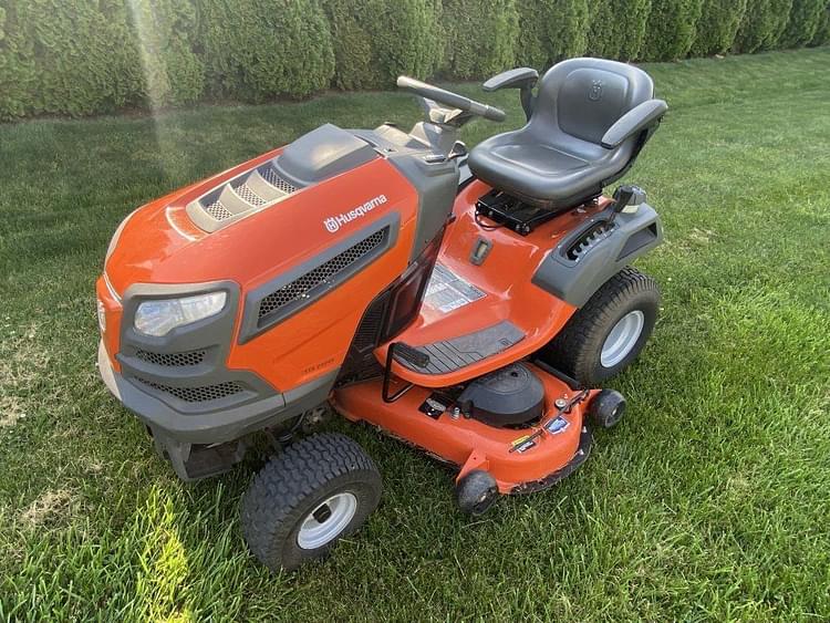 Husqvarna riding best sale mower yta24v48