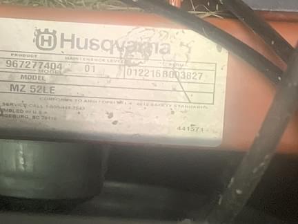 Image of Husqvarna MZ 52LE equipment image 4