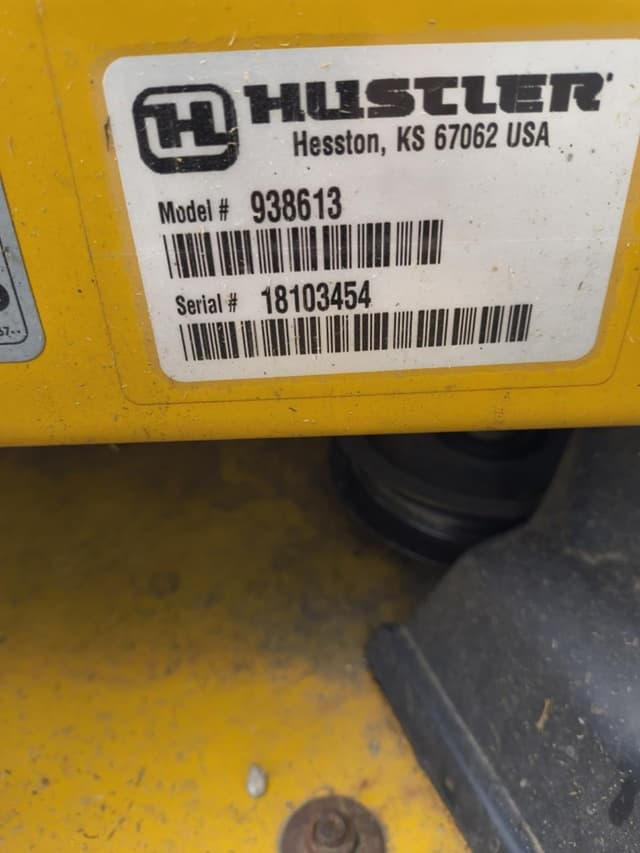 Image of Hustler Raptor equipment image 2