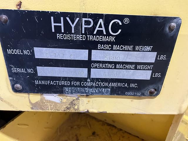 Image of Hypac C747C equipment image 3