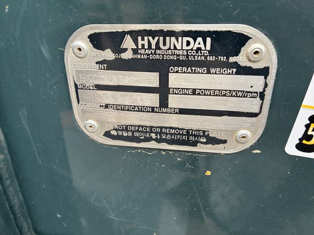 Image of Hyundai 55W-9A equipment image 4