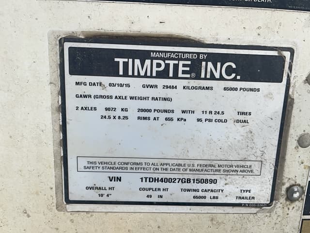 Image of Timpte Super Hopper equipment image 4