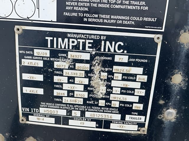 Image of Timpte Super Hopper equipment image 3