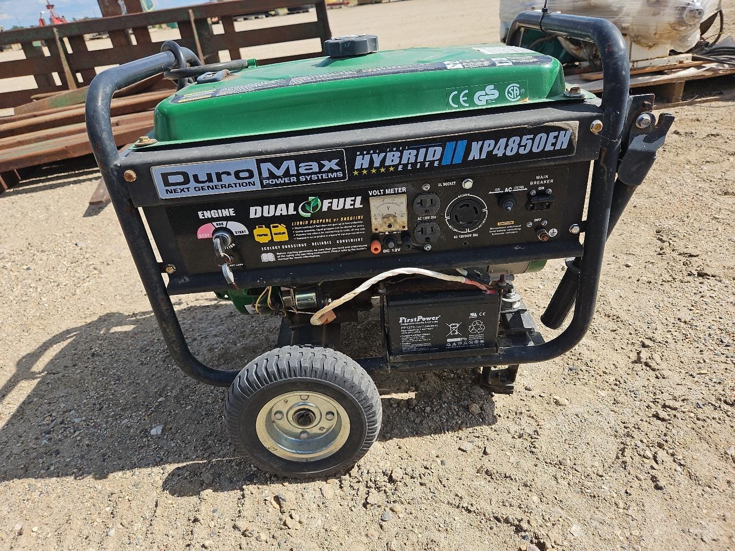 duroMax XP4850EH Equipment Image0