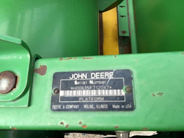 Image of John Deere 635F equipment image 3