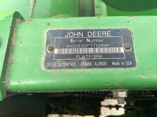 Image of John Deere 635F equipment image 2