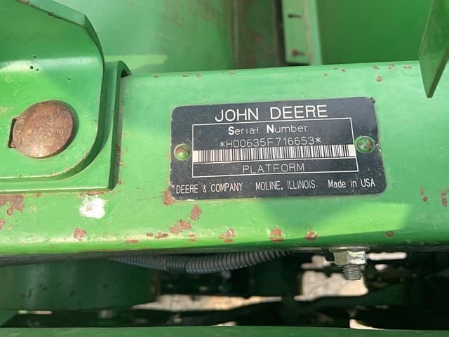 Image of John Deere 635F equipment image 3
