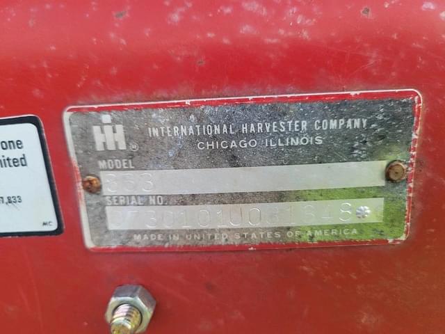 Image of International Harvester 863 equipment image 2
