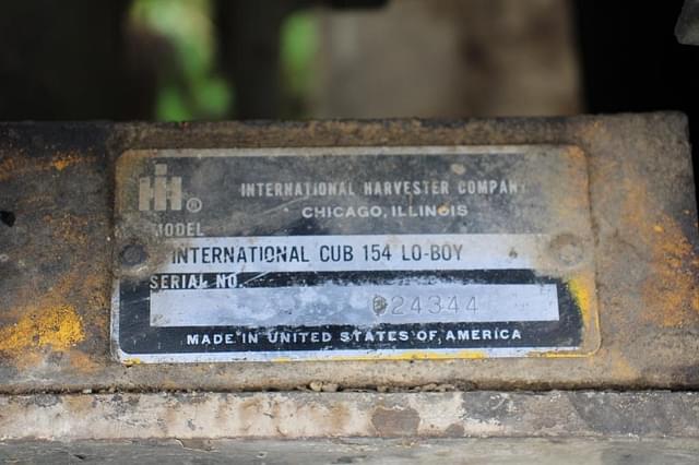 Image of International Harvester Cub 154 Lo-Boy equipment image 2