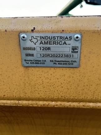 Image of  Industrias America 120R equipment image 4