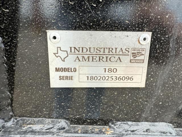 Image of  Industrias America 180 equipment image 4