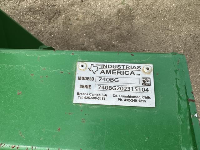 Image of  Industrias America 740BG equipment image 3