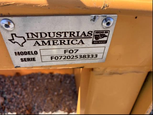 Image of Industrias America F07 equipment image 1