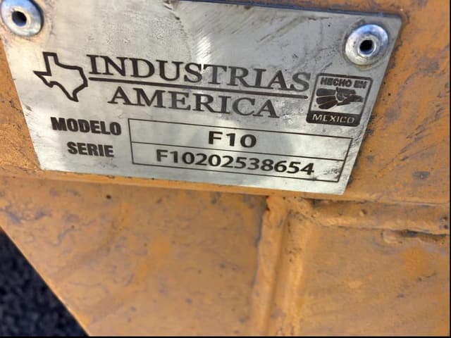 Image of Industrias America F10 equipment image 1