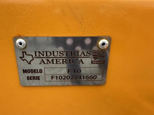 Image of Industrias America F10 equipment image 2