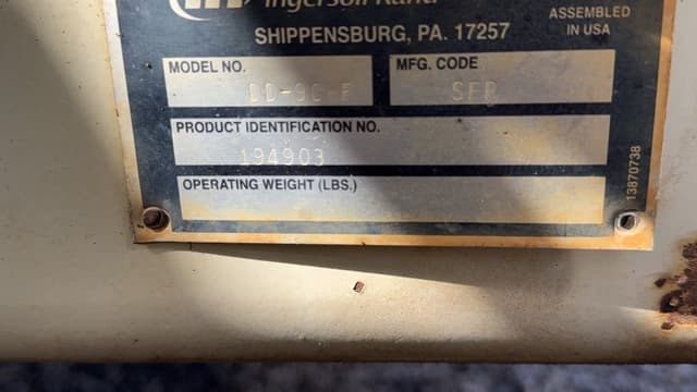Image of Ingersoll Rand DD90 equipment image 4