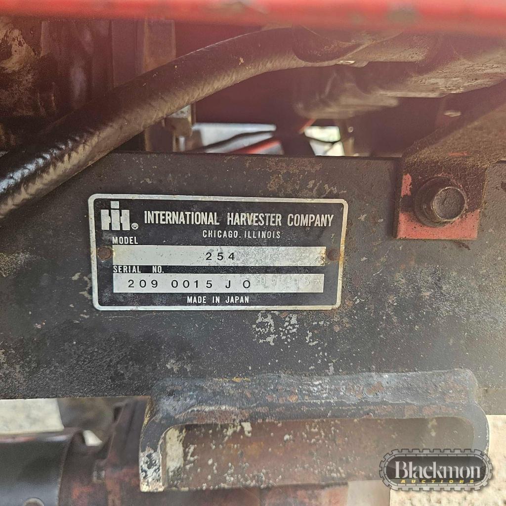 Image of International Harvester 254 Image 1