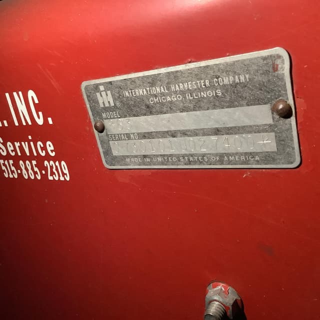 Image of International Harvester 863 equipment image 4