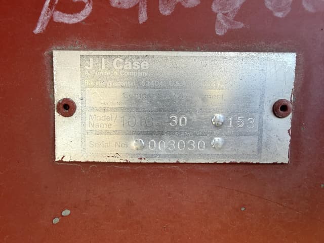 Image of J.I. Case 1010 equipment image 1