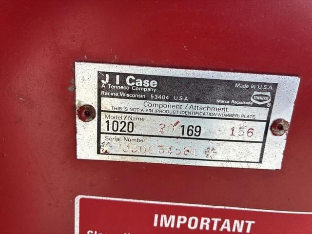 Image of J.I. Case 1020 equipment image 1
