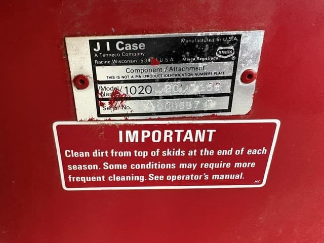 Image of J.I. Case 1020 equipment image 2