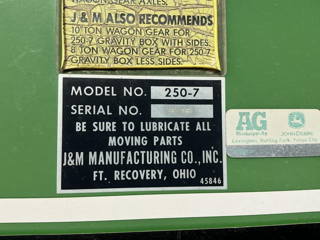 Image of J&M 250 equipment image 4