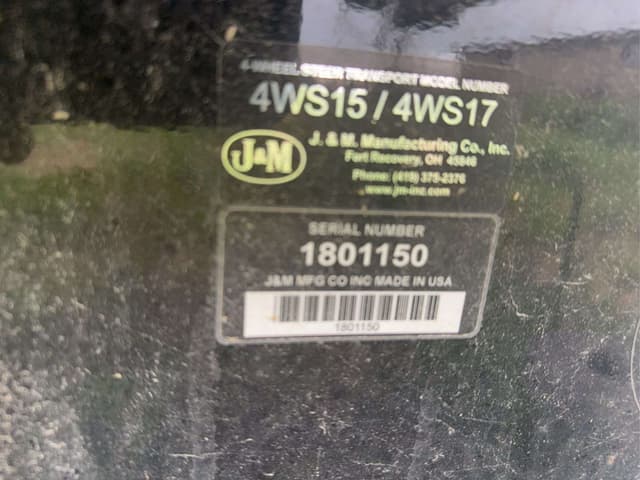 Image of J&M 4WS15 equipment image 4