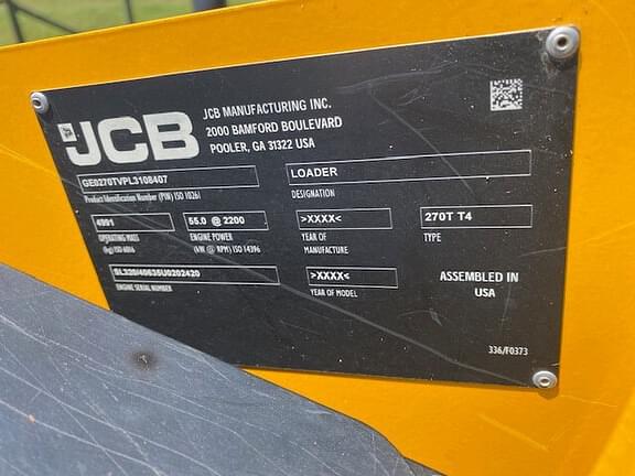 Image of JCB 270T equipment image 1