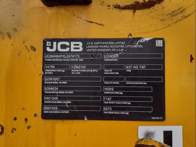 Image of JCB 437 equipment image 4