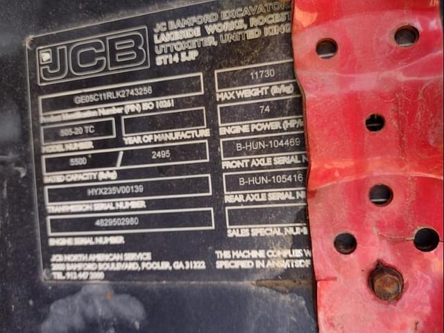 Image of JCB 505-20 equipment image 4