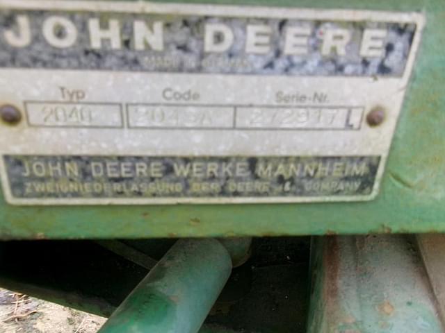 Image of John Deere 2040 equipment image 4