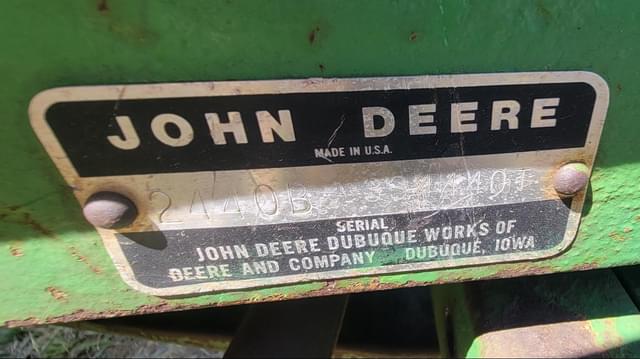 Image of John Deere 2440 equipment image 2