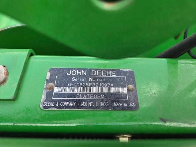 Image of John Deere 625F equipment image 3