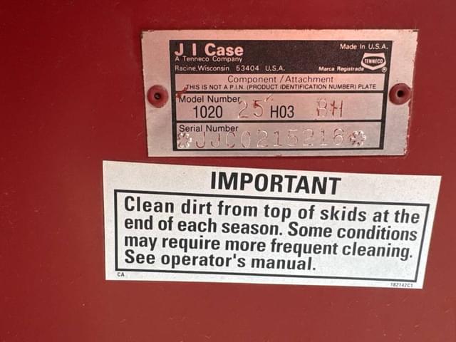 Image of J.I. Case 1020 equipment image 2