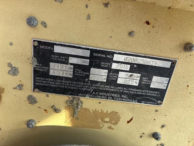 Image of JLG 1932RS equipment image 1