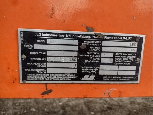 Image of JLG 600S equipment image 4