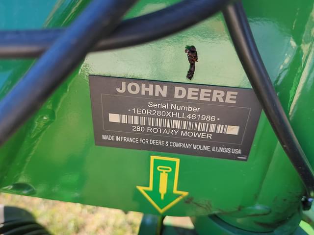 Image of John Deere R280 equipment image 3