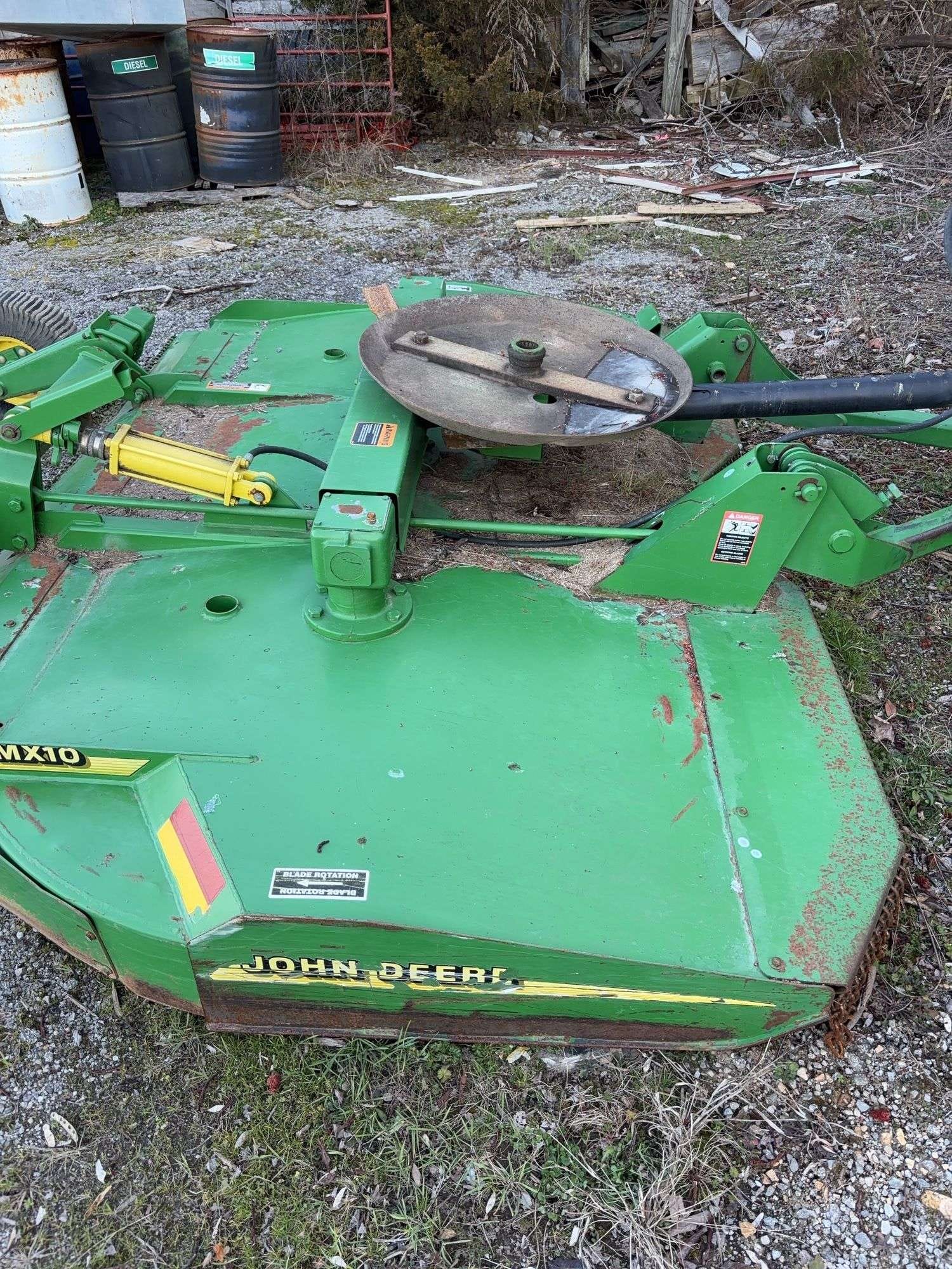 John Deere MX10 Equipment Image0