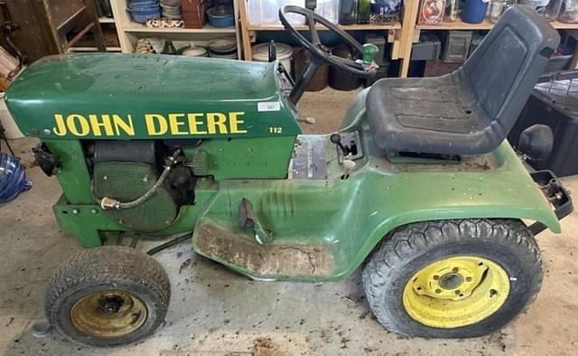 Image of John Deere 112 equipment image 1