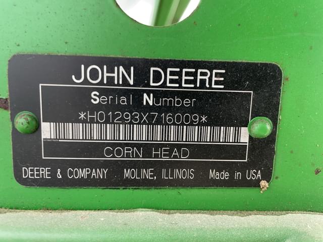 Image of John Deere 1293 equipment image 3