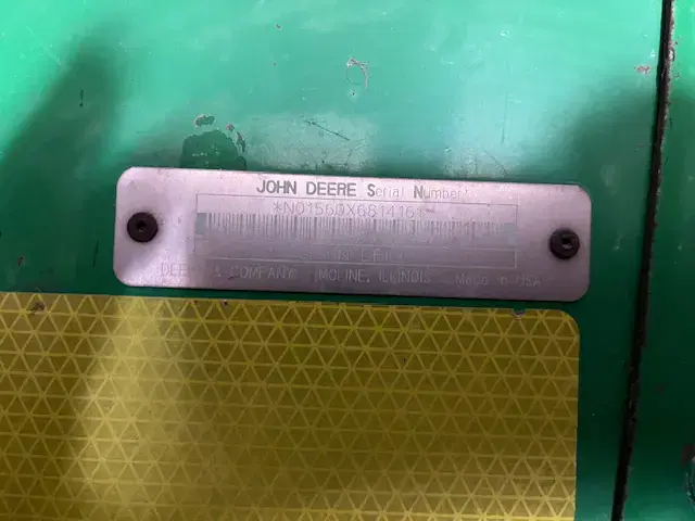 Image of John Deere 1560 equipment image 4