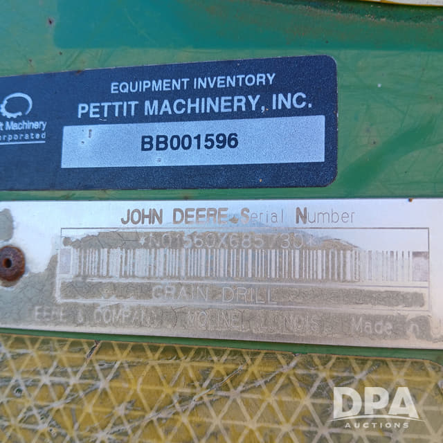 Image of John Deere 1560 equipment image 4