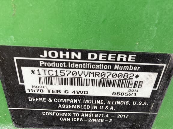 Image of John Deere 1570 equipment image 2